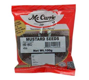 Mc Currie Mustard Seeds – 100.00 g